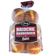 Hamburger Buns Brioche 12/4.5", 31.3oz